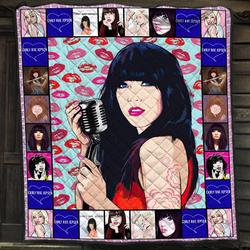 Music Carly Rae Jepsen Albums Pop Disco Rock Music Fans Lover Fleece Sherpa Blanket Perfect Gifts For Family On Christmas