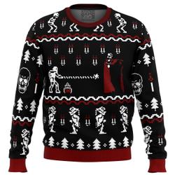 Castlevania Classic Game Ugly Christmas Sweater Perfect And Unique Gifts For Adults Kids On Christmas
