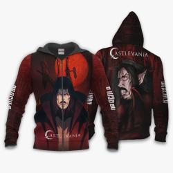 Anime Castlevania Dracula Hoodie Anime Merch Stores Perfect And Unique Gifts For Otaku Anime Fans On Christmas