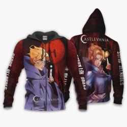 Anime Castlevania Sypha Belnades Hoodie Anime Merch Stores Perfect And Unique Gifts For Otaku Anime Fans On Christmas
