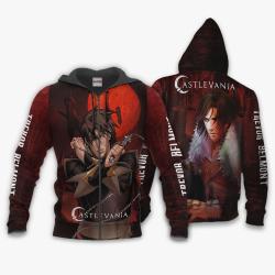 Anime Castlevania Trevor Belmont Hoodie Anime Merch Stores Perfect And Unique Gifts For Otaku Anime Fans On Christmas