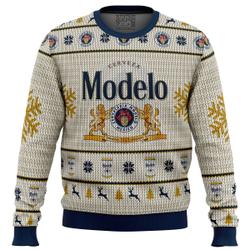 Cerveza Modelo Ugly Christmas Sweater Perfect And Unique Gifts For Adults Kids On Christmas