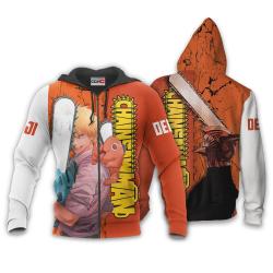 Anime Denji Hoodie Custom Chainsaw Man Anime Perfect And Unique Gifts For Otaku Anime Fans On Christmas