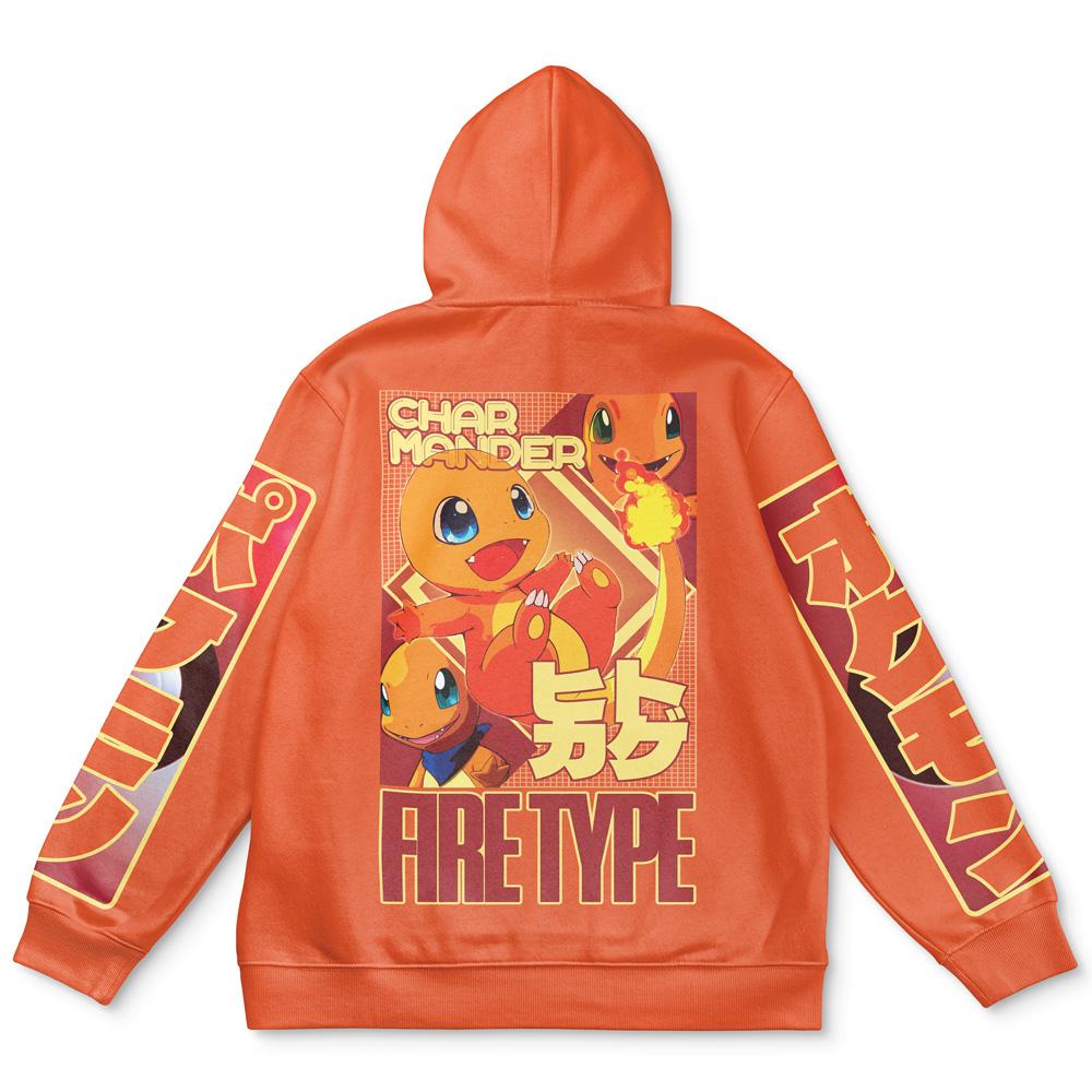 Anime Charmander Pokemon Streetwear Hoodie Perfect And Unique Gifts For Otaku Anime Fans On Christmas