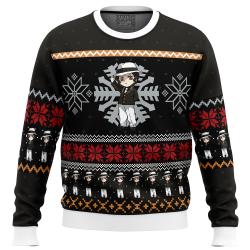 Chibi Christmas Muzan Kibutsuji Demon Slayer Ugly Christmas Sweater Perfect And Unique Gifts For Adults Kids On Christmas