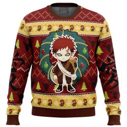 Chibi Gaara Naruto Ugly Christmas Sweater Perfect And Unique Gifts For Adults Kids On Christmas