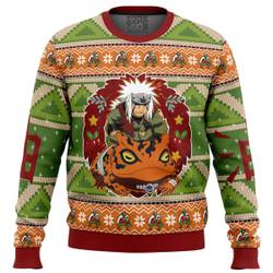 Chibi Jiraiya Naruto Ugly Christmas Sweater Perfect And Unique Gifts For Adults Kids On Christmas