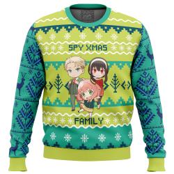 Chibi Spy x Family Ugly Christmas Sweater Perfect And Unique Gifts For Adults Kids On Christmas