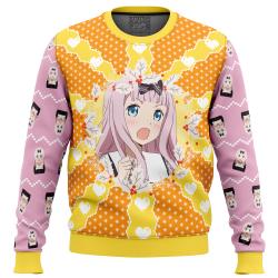 Chika Fujiwara Kaguya-sama Love Is War Ugly Christmas Sweater Perfect And Unique Gifts For Adults Kids On Christmas