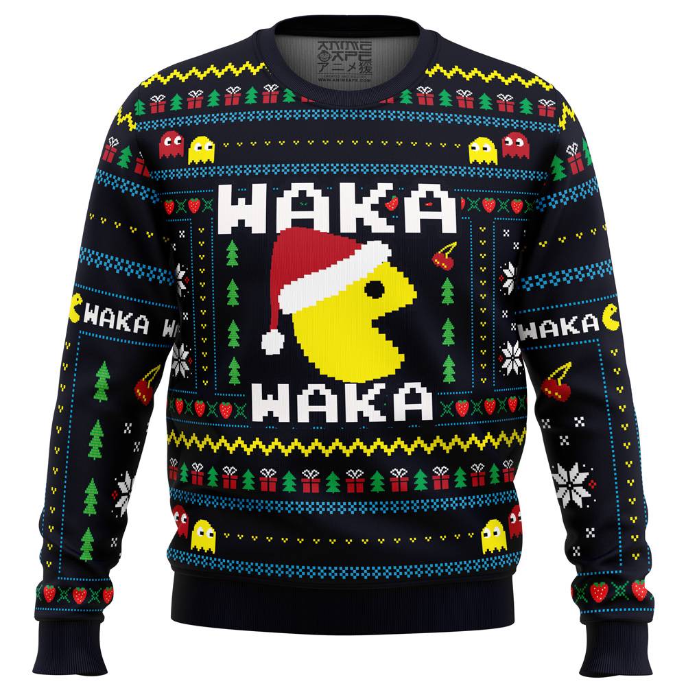 Christmas Arcade Pac-Man Ugly Christmas Sweater Perfect And Unique Gifts For Adults Kids On Christmas