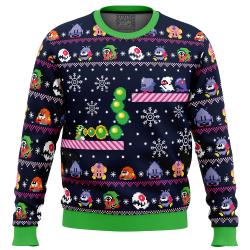 Christmas Bubble Bubble Bobble Ugly Christmas Sweater Perfect And Unique Gifts For Adults Kids On Christmas
