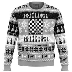 Christmas Chess Board Games Ugly Christmas Sweater Perfect And Unique Gifts For Adults Kids On Christmas
