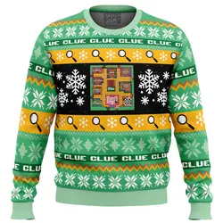 Christmas Clue Board Games Ugly Christmas Sweater Perfect And Unique Gifts For Adults Kids On Christmas