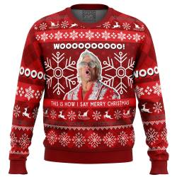 Christmas Flair Pro Wrestling Ugly Christmas Sweater Perfect And Unique Gifts For Adults Kids On Christmas