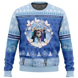 Christmas Frozen Disney Ugly Christmas Sweater Perfect And Unique Gifts For Adults Kids On Christmas