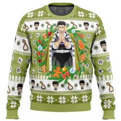 Christmas Gyomei Himejema Demon Slayer Ugly Christmas Sweater Perfect And Unique Gifts For Adults Kids On Christmas