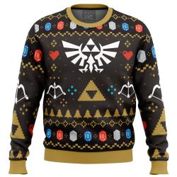 Christmas Hero Legend of Zelda Ugly Christmas Sweater Perfect And Unique Gifts For Adults Kids On Christmas