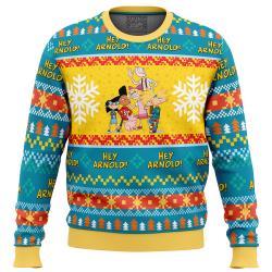 Christmas Hey Arnold! Nickelodeon Ugly Christmas Sweater Perfect And Unique Gifts For Adults Kids On Christmas