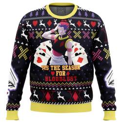 Christmas Hisoka Hunter X Hunter Ugly Christmas Sweater Perfect And Unique Gifts For Adults Kids On Christmas