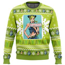 Christmas Jolyne Kujo Jojo’s Bizarre Adventure Christmas Sweater Perfect And Unique Gifts For Adults Kids On Christmas