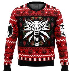 Christmas Monster The Witcher Ugly Christmas Sweater Perfect And Unique Gifts For Adults Kids On Christmas