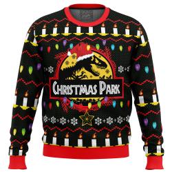 Christmas Park Jurassic Park Ugly Christmas Sweater Perfect And Unique Gifts For Adults Kids On Christmas