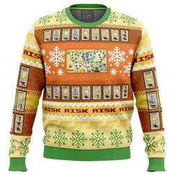 Christmas Risk Board Games Ugly Christmas Sweater Perfect And Unique Gifts For Adults Kids On Christmas