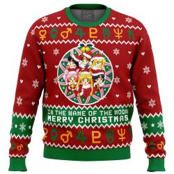 Christmas Sailor Guardians Sailor Moon Ugly Christmas Sweater Perfect And Unique Gifts For Adults Kids On Christmas