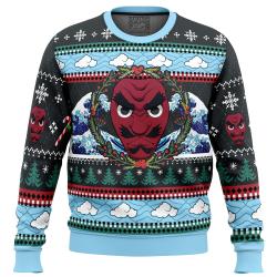 Christmas Sakonji Urokodaki Demon Slayer Ugly Christmas Sweater Perfect And Unique Gifts For Adults Kids On Christmas