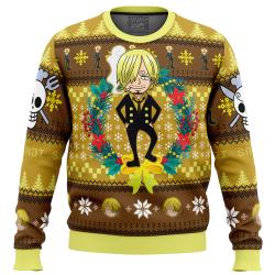 Christmas Sanji One Piece Ugly Christmas Sweater Perfect And Unique Gifts For Adults Kids On Christmas