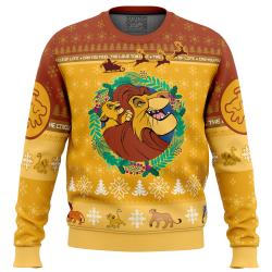 Christmas The Lion King Disney Ugly Christmas Sweater Perfect And Unique Gifts For Adults Kids On Christmas