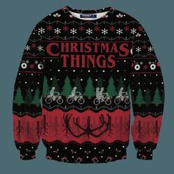 Christmas Things Sweatshirt Xmas Sweater Perfect And Unique Gifts For Adults Kids On Christmas