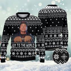 Christmas Vacation Joy To The World Ugly Sweater Perfect And Unique Gifts For Adults Kids On Christmas