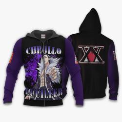 Anime Chrollo Lucilfer Hoodie Custom Anime Hunter x Hunter Perfect And Unique Gifts For Otaku Anime Fans On Christmas