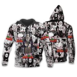 Anime Chrollo Lucilfer Shirts Merch Custom HxH Perfect And Unique Gifts For Otaku Anime Fans On Christmas