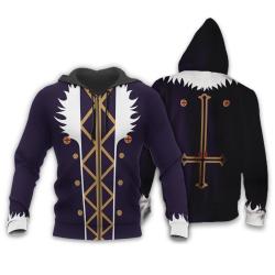 Anime Chrollo Lucilfer Uniform Hoodie HxH Anime Jacket Perfect And Unique Gifts For Otaku Anime Fans On Christmas