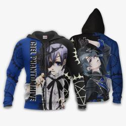 Anime Ciel Phantomhive Hoodie Black Butler Perfect And Unique Gifts For Otaku Anime Fans On Christmas
