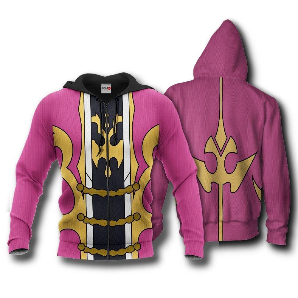 Anime Code Geass Anya Alstreim Hoodie Costume Anime Zip Jacket Perfect And Unique Gifts For Otaku Anime Fans On Christmas
