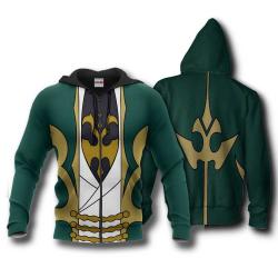 Anime Code Geass Gino Weinberg Hoodie Costume Anime Zip Jacket Perfect And Unique Gifts For Otaku Anime Fans On Christmas