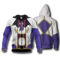 Anime Code Geass Jeremiah Gottwald Hoodie Costume Anime Zip Jacket Perfect And Unique Gifts For Otaku Anime Fans On Christmas