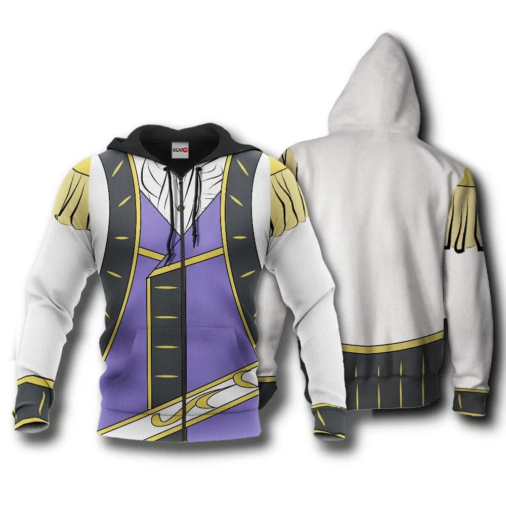 Anime Code Geass Schneizel el Britannia Hoodie Shirt Anime Zip Jacket Perfect And Unique Gifts For Otaku Anime Fans On Christmas