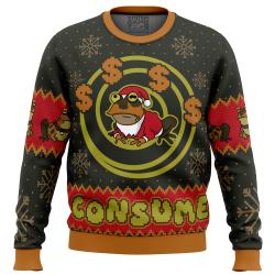 Consume Futurama Ugly Christmas Sweater Perfect And Unique Gifts For Adults Kids On Christmas