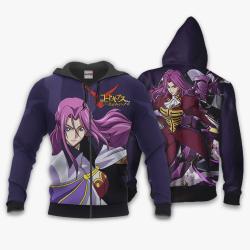 Anime Cornelia li Britannia Hoodie Custom Code Geass Anime Perfect And Unique Gifts For Otaku Anime Fans On Christmas