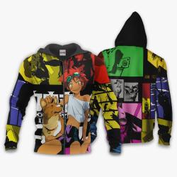 Anime Edward Wong Hau Pepelu Tivrusky IV Hoodie Custom Cowboy Bebop Anime Perfect And Unique Gifts For Otaku On Christmas