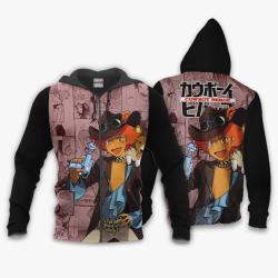 Anime Cowboy Bebop Edward Wong Hau Pepelu Tivrusky IV Hoodie Custom Anime Manga Style Perfect And Unique Gifts For Otaku On Christmas