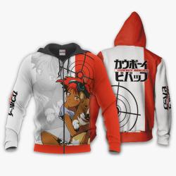 Anime Cowboy Bebop Edward Wong Hau Pepelu Tivrusky IV Hoodie Custom Anime Perfect And Unique Gifts For Otaku On Christmas