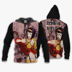 Anime Faye Valentine Hoodie Custom Cowboy Bebop Anime Manga Style Perfect And Unique Gifts For Otaku Anime Fans On Christmas