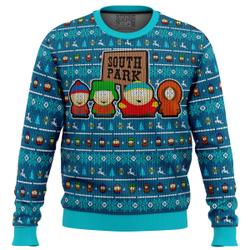 Crazy Main Characters South Park Ugly Christmas Sweater Perfect And Unique Gifts For Adults Kids On Christmas