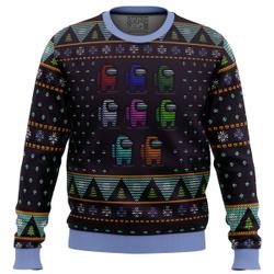 Crewmate Among Us Ugly Christmas Sweater Perfect And Unique Gifts For Adults Kids On Christmas