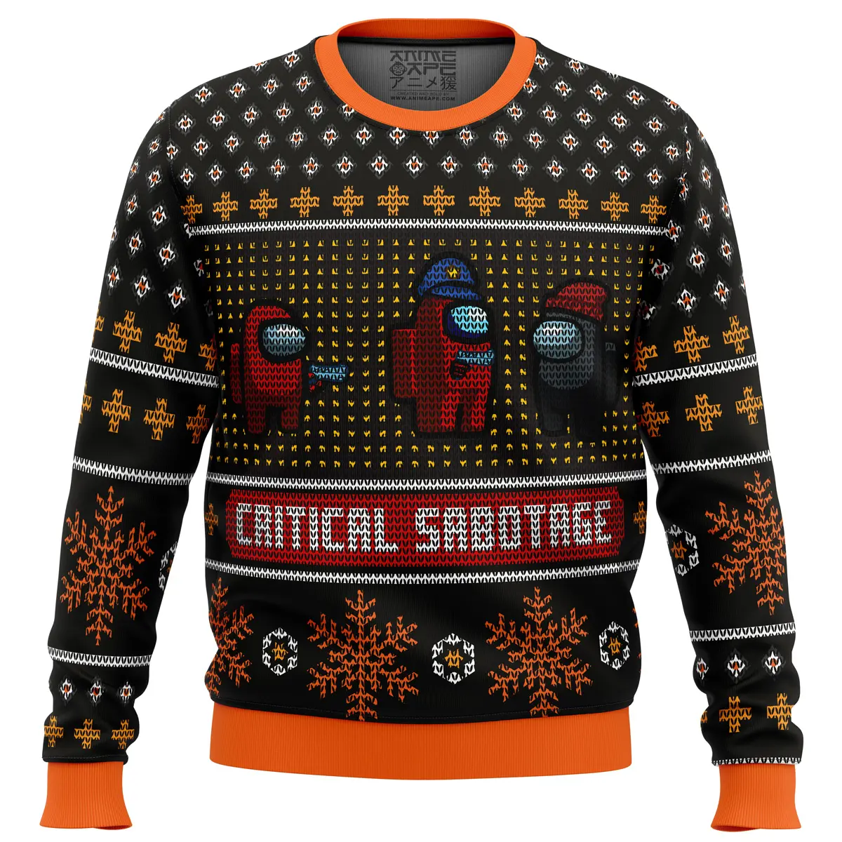 Critical Sabotage Among Us Ugly Christmas Sweater Perfect And Unique Gifts For Adults Kids On Christmas